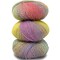 Double Helix by Living Dreams Yarn. Soft, Colorful Wool Yarn for Crochet, Knitting, Weaving. Self-Striping Sport Weight Yarn, 3 Pack, 150g